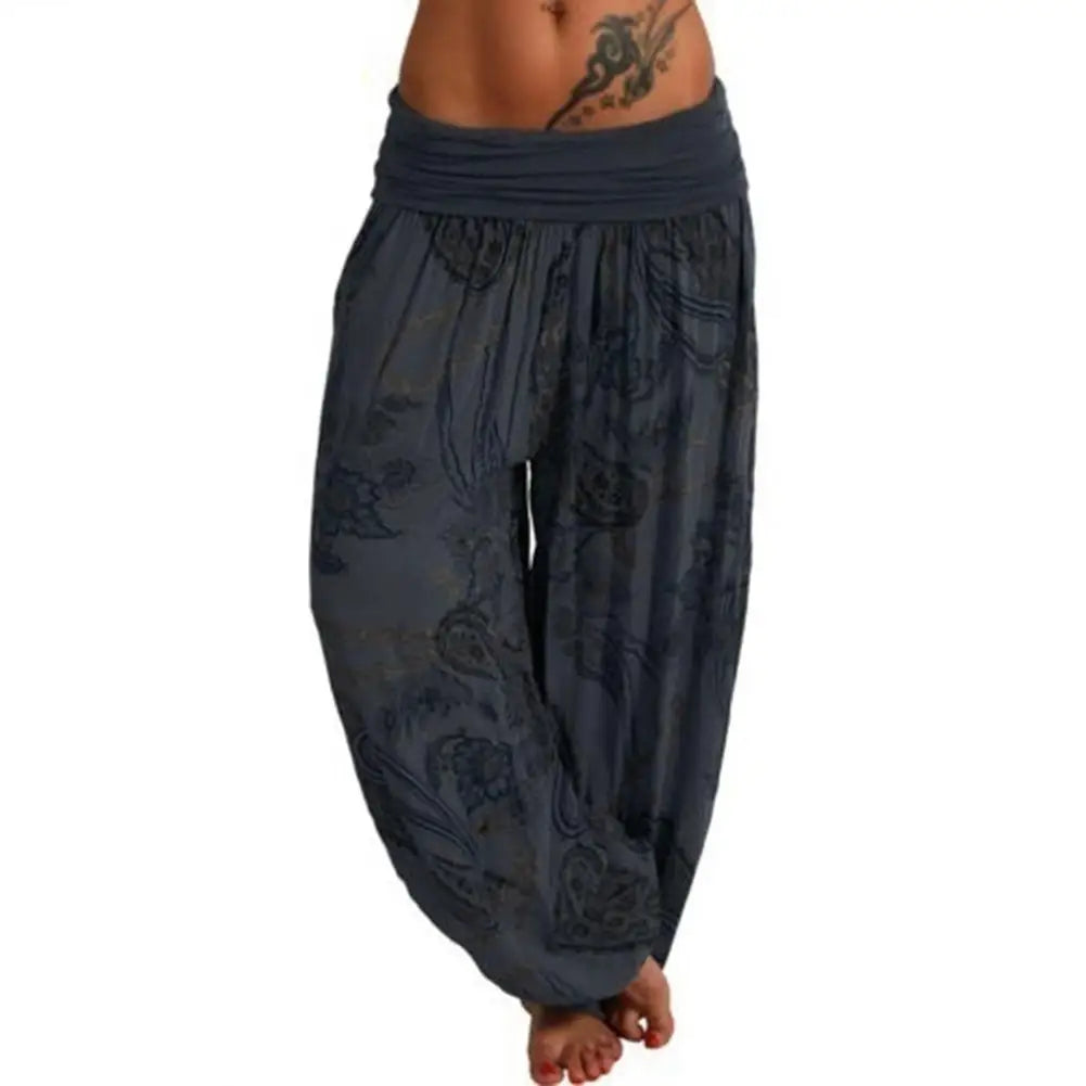 Boho Paisley Long Bloomers Pants