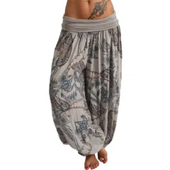 Boho Paisley Long Bloomers Pants