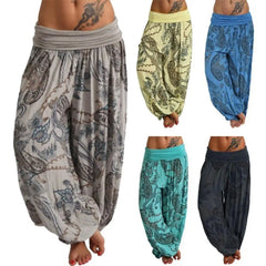 Boho Paisley Long Bloomers Pants