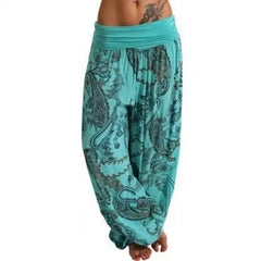 Boho Paisley Long Bloomers Pants