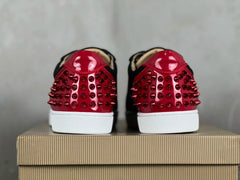 Rivet Red Bottom Sneaker