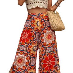 Bohemian High Waist Trousers