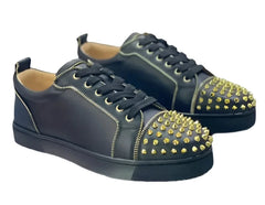 Unisex Spiked Leather Sneakers