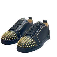 Unisex Spiked Leather Sneakers