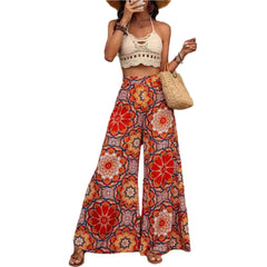 Bohemian High Waist Trousers