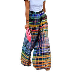 Colorful Checker board Pant