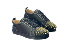 Unisex Spiked Leather Sneakers