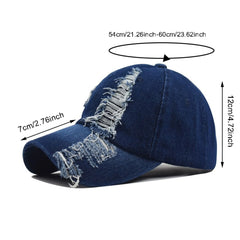 Denim Baseball Hat