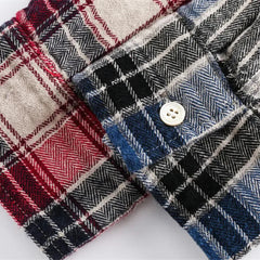 Weave Check-Pattern Shirt