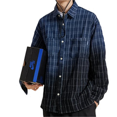 Gradient Blue Black Shirt