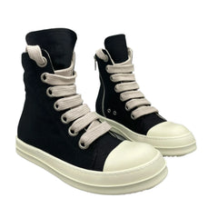 Women and Men's High Top Canvas Sneakers