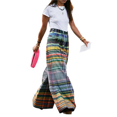 Colorful Checker board Pant