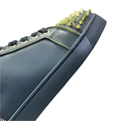 Unisex Spiked Leather Sneakers